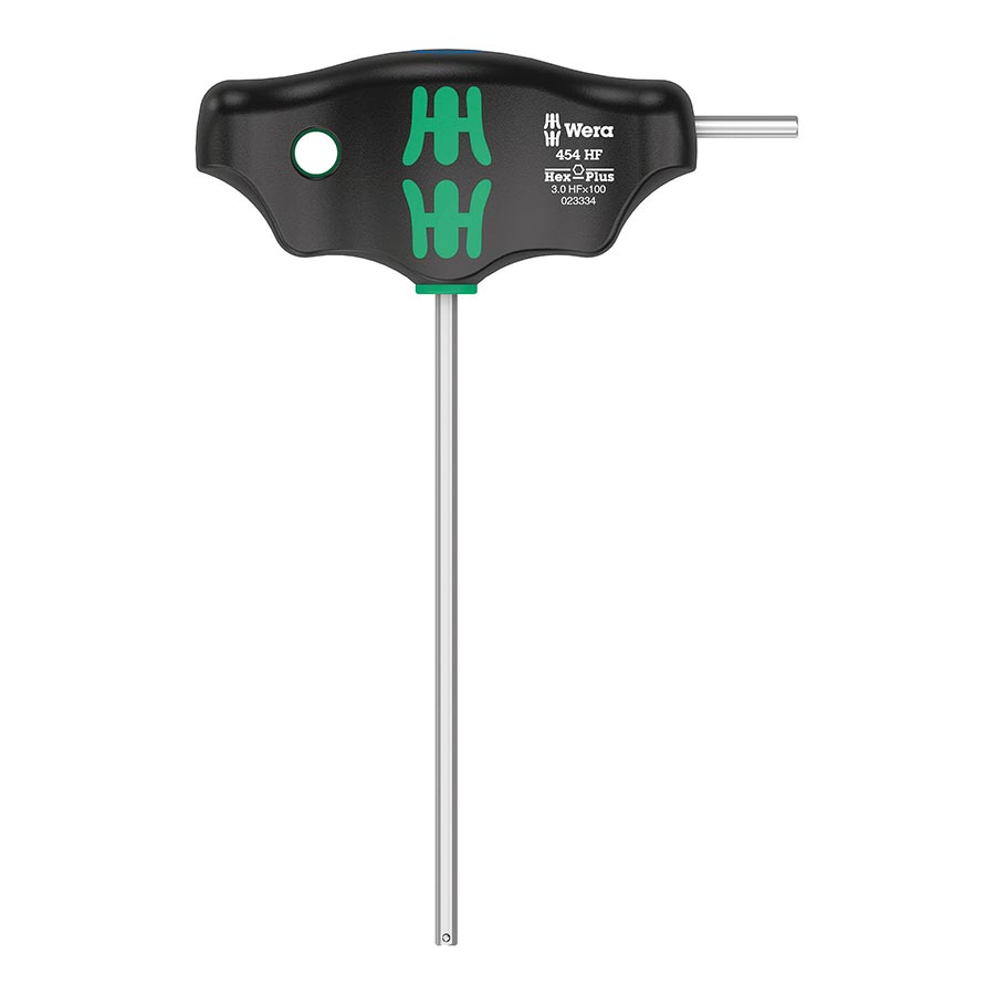 Wera, 454 T-handle Hex-Plus, Hex Wrench, Hex 2.5 x100mm, Metric