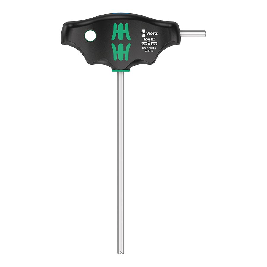 Wera, 454 T-handle Hex-Plus, Hex Wrench, Hex 2.5 x100mm, Metric