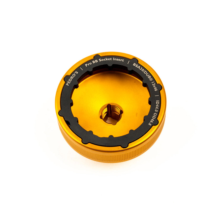 Pedros, Pro BB Socket, Bottom Bracket Tool, Shiamno 16x44, BSA30/DUB 12x46, T47 16x52, & T47 12x52, Set