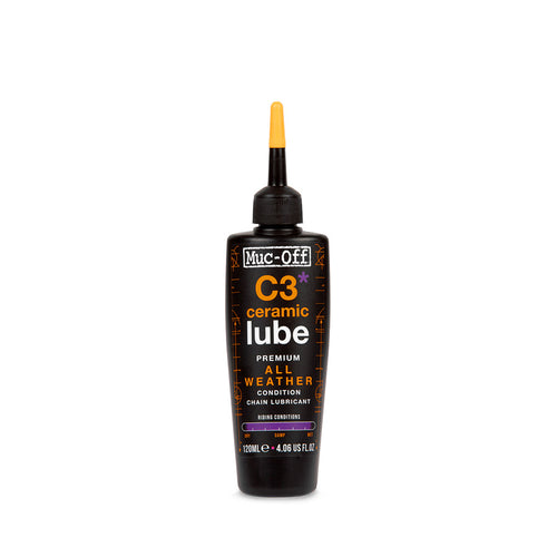 Muc-Off, C3 Ceramic All Weather Lube, Lubricant, 120ml