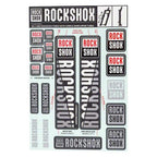 RockShox, 35mm Decal Kit - MY18, Stealth, Kit