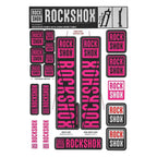 RockShox, 35mm Decal Kit - MY18, Stealth, Kit