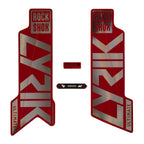 RockShox, Lyrik Ultimate Decal Kit, Matte Copper for Gloss Black Lowers