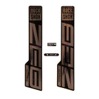 RockShox, ZEB Ultimate Decal Kit, Matte Copper for Gloss Black Lowers