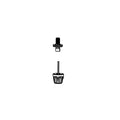 RockShox, Rebound Knob for Charger RC, 11.4015.404.028