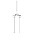RockShox, CSU for Lyrik/Yari DPA 27B DFBLK, 11.4018.008.455