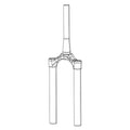 RockShox, CSU for RVL 35 DB 29 51 DFBLK, 11.4018.008.581