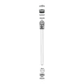 RockShox, Debonair Air Spring for Sektor Debonair, 80-120mm, 11.4018.087.000