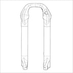 RockShox, Lower Leg for 35G, 27.5'', 11.4018.091.048