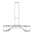 RockShox, Lower Crown for BoXXer C1, 10 OS, 11.4018.094.000