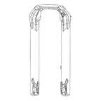 RockShox, Lower Leg for BoXXer 200 DFB C1, 27.5'', 11.4018.095.001