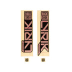 RockShox, Decal Kit for Lyrik Ultimate for 2023, Matte Copper for High Gloss Black